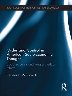 cover image of Order and Control in American Socio-Economic Thought